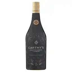 Iceland Carthy's Winter Edition Country Cream Liqueur 70cl offer