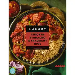 Iceland Iceland Luxury Chicken Vindaloo & Fragrant Rice 400g offer