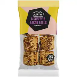 Iceland The Pastry Pantry 6 Cheese & Bacon Rolls 180g offer