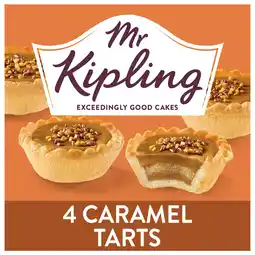 Iceland Mr Kipling Caramel Tarts 4 Pack offer