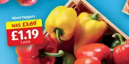 Aldi Mixed Peppers offer