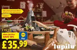 Lidl Lupilu City Express or Dinosaur Land Train Set offer
