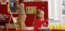 Lidl lupilu Kids' Wooden Easel offer