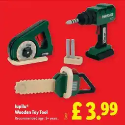 Lidl lupilu Wooden Toy Tool offer