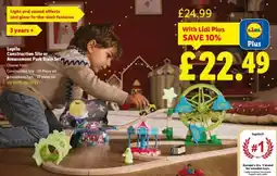 Lidl Lupilu Construction Site or Amusement Park Train Set offer