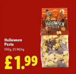 Lidl Halloween Pasta offer
