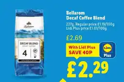 Lidl Bellarom Decaf Coffee Blend offer