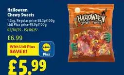 Lidl Halloween Chewy Sweets offer