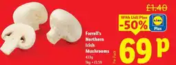 Lidl Farrell's Northern Irish Mushrooms offer