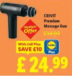 Lidl CRIVIT Premium Massage Gun offer