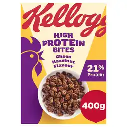 Iceland Kellogg's High Protein Bites Chocolate Cereal 400g offer