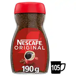 Iceland Nescafe Original Instant Coffee 190g offer