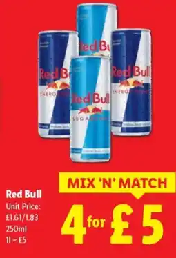 Lidl Red Bull offer