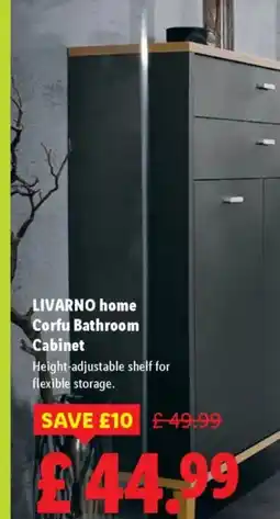 Lidl LIVARNO HOME Corfu Bathroom Cabinet offer
