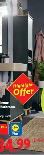 Lidl LIVARNO HOME Corfu Tall Bathroom Cabinet offer