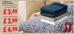 Lidl LIVARNO HOME Jersey Fitted Sheet offer