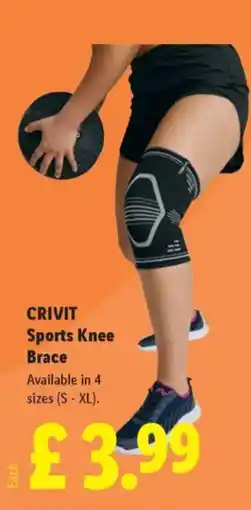 Lidl CRIVIT Sports Knee Brace offer