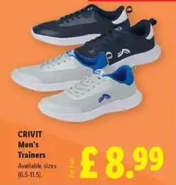 Lidl CRIVIT Men's Trainers offer