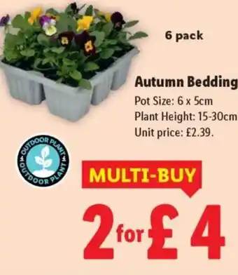Lidl Autumn Bedding offer