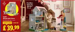 Lidl LupiluⓇ Wooden Doll's House offer