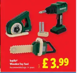 Lidl Lupilu® Wooden Toy Tool offer