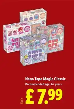 Lidl Nano Tape Magic Classic offer