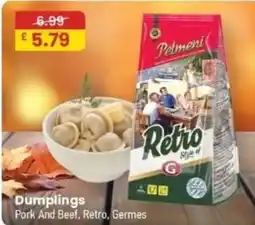 MyMINIMIX Dumplings Pork And Beef, Retro, Germes offer