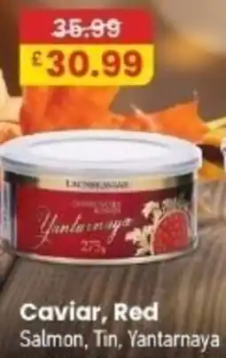 MyMINIMIX Caviar, Red Salmon, Tin, Yantarnaya offer