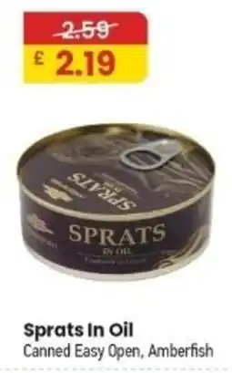 MyMINIMIX Sprats In Oil Canned Easy Open, Amberfish offer