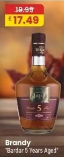 MyMINIMIX Brandy "Bardar 5 Years Aged* offer