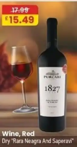MyMINIMIX Wine, Red Dry "Rara Neagra And Saperavi" offer