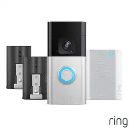 Costco Ring Battery Video Doorbell Pro with Chime (2nd Gen) & An Additional Quick Release Battery Pack offer