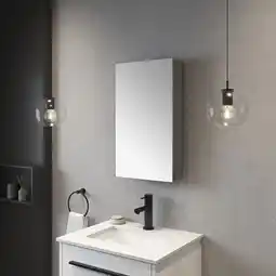 Costco Ove Sophie Stainless Steel Bathroom Mirror Cabinet offer