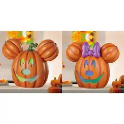 Costco 20 Inch (50.8cm) Disney Light-Up Halloween Pumpkin with Music offer