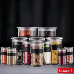Costco Bodum PRESSO 12 Storage Jars with Lids offer