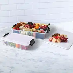 Costco Sabatier Snacklebox with Cutting Board Lids, 2 Pack offer