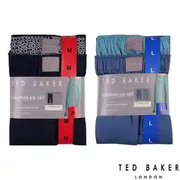 Costco Ted Baker Men's Woven Trousers, 2 Pack offer