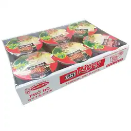 Costco Oh! Ricey Pho Noodles Beef Flavour, 6 x 71g offer