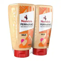 Costco Nando's Perinaise Mild, 2 x 465g offer