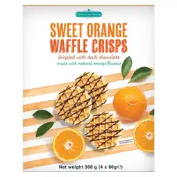 Costco Chateau Du Monde Sweet Orange Waffle Crisps, 4 x 90g offer