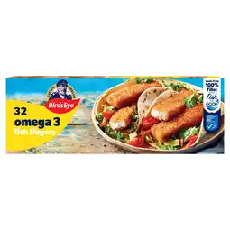 Iceland Birds Eye 32 Breaded Omega 3 Fish Fingers 896g offer