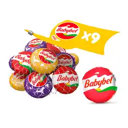 Iceland Mini Babybel Mix Pack Cheese Snacks 9 x 20g offer