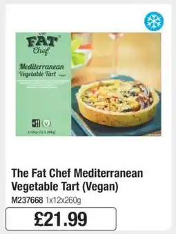 Makro The Fat Chef Mediterranean Vegetable Tart (Vegan) offer