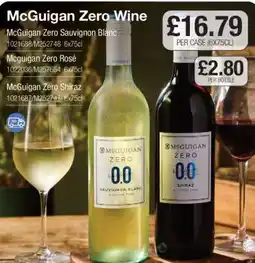 Makro McGuigan Zero Wine offer