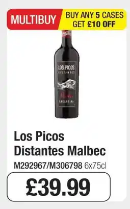 Makro Los Picos Distantes Malbec offer