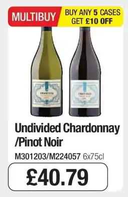 Makro Undivided Chardonnay/Pinot Noir offer