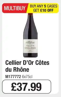 Makro Cellier D’Or Côtes du Rhône offer