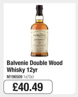 Makro Balvenie Double Wood Whisky 12yr offer