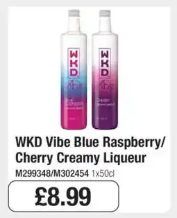 Makro WKD Vibe Blue Raspberry/Cherry Creamy Liqueur offer