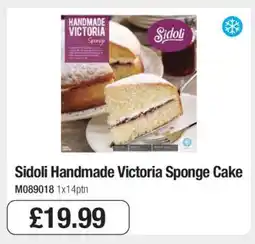 Makro Sidoli Handmade Victoria Sponge Cake offer